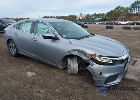2019 Honda Insight Ex z USA, uszkodzony, nr VIN 19XZE4F53KE011104